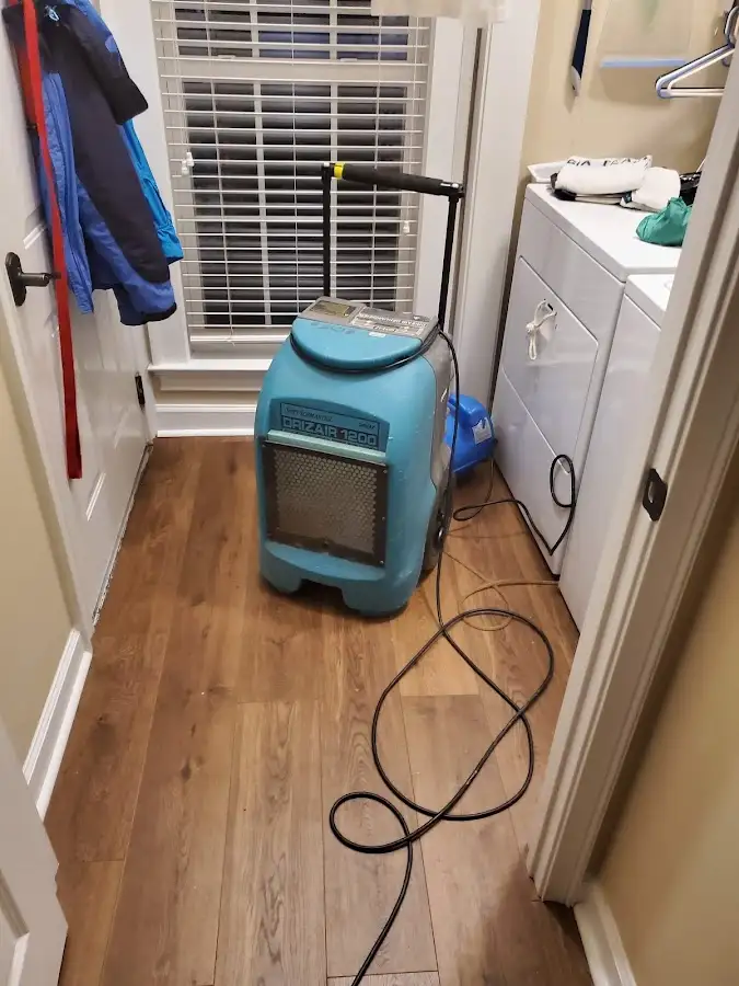 Commercial dehumidifier deployed for Flood Damage Cleanup in Chalmette